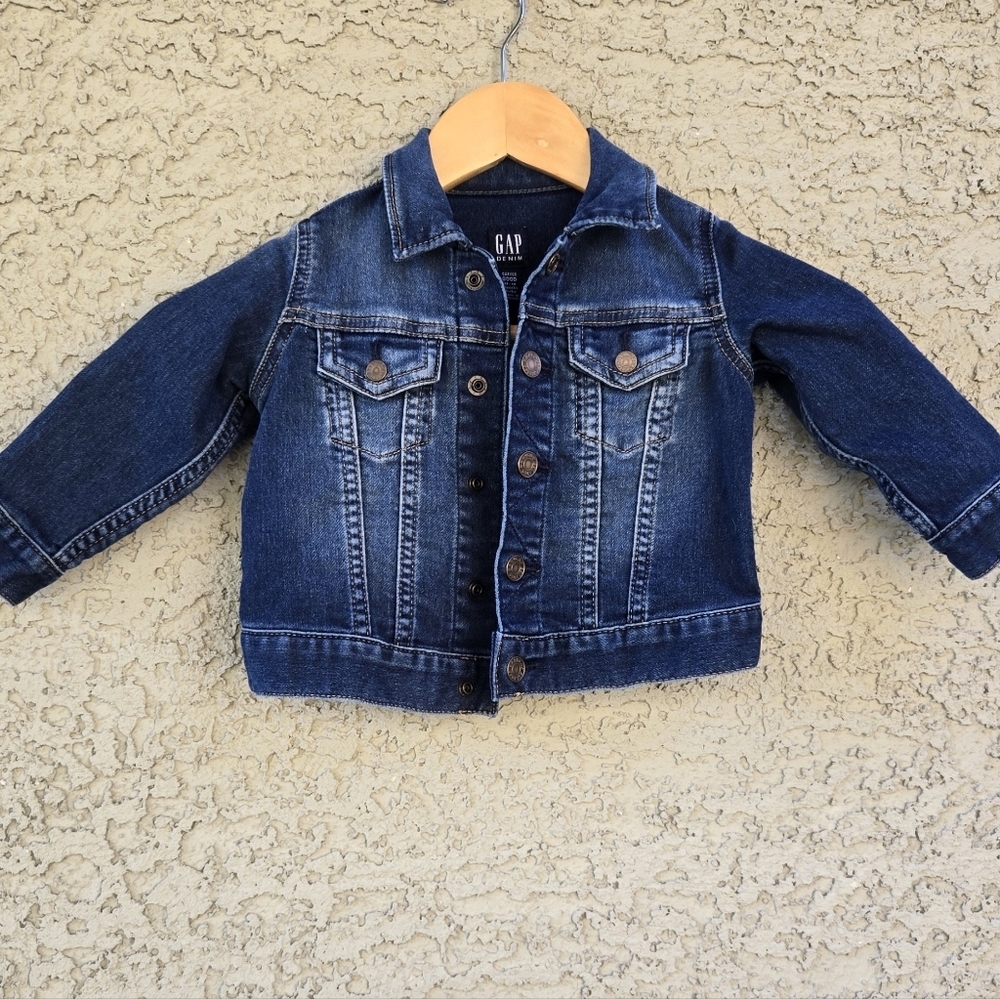 Baby Gap Dark Wash Denim Jacket